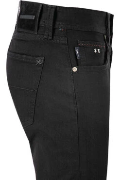 Jeans Michelangelo, Regular Fit, Baumwoll-Super Stretch 1 Mese, Schwarz 12 Jeans Michelangelo, Regular Fit, Baumwoll-Super Stretch 1 Mese, Schwarz -Maenner Mode Haus 359857 norm3