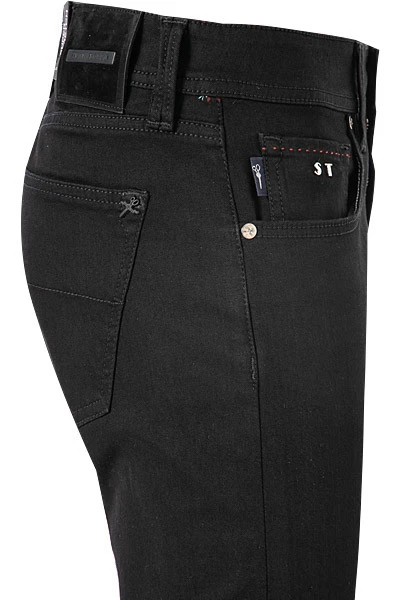 Jeans Michelangelo, Regular Fit, Baumwoll-Super Stretch 1 Mese, Schwarz 6 Jeans Michelangelo, Regular Fit, Baumwoll-Super Stretch 1 Mese, Schwarz – Bild 4