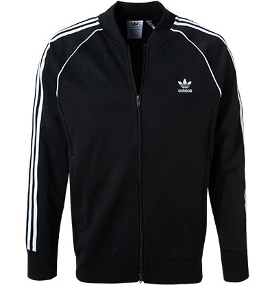 Adidas Originals Trainingsjacke, Mikrofaser, Schwarz 3 Adidas Originals Trainingsjacke, Mikrofaser, Schwarz