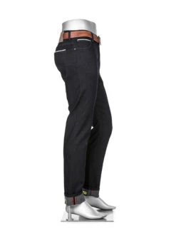 Jeans Bike, Regular Fit, Baumwoll-Stretch Wasserabweisend 10oz, Nachtblau -Maenner Mode Haus  361199 norm2