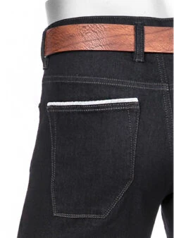 Jeans Bike, Regular Fit, Baumwoll-Stretch Wasserabweisend 10oz, Nachtblau -Maenner Mode Haus  361199 norm5