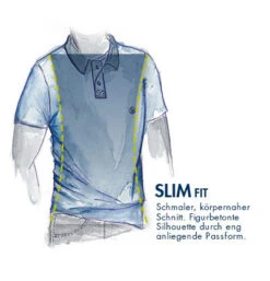 Pure Zip-Polo, Funktionsmaterial, Marine Meliert -Maenner Mode Haus  363186 norm4