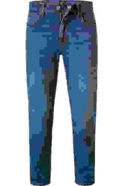 Lee Jeans, Regular Tapered Fit, Baumwoll-Stretch, Mittelblau -Maenner Mode Haus  363846 norm 1