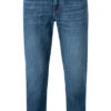 Lee Jeans, Regular Tapered Fit, Baumwoll-Stretch, Mittelblau -Maenner Mode Haus  363846 norm