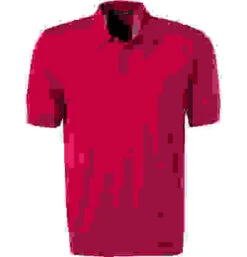 Falke Polo-Shirt, Schurwoll-Strick, Rot -Maenner Mode Haus  364495 norm 1