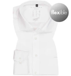 Eterna Hemd, Modern Fit, Lyocell Atmungsaktiv, Weiß