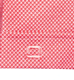 OLYMP Kurzarmhemd, Modern Fit, Jersey Geruchshemmend, Rot Gemustert -Maenner Mode Haus  365769 norm3