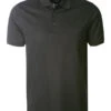 OLYMP Polo-Shirt, Modern Fit, Baumwoll-Piqué Feuchtigkeitsregulierend, Schwarz