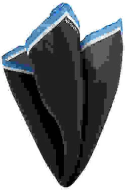 Lanvin Einstecktuch, Seide, Navy -Maenner Mode Haus  366747 norm 1