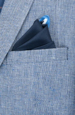 Lanvin Einstecktuch, Seide, Navy -Maenner Mode Haus  366747 norm2