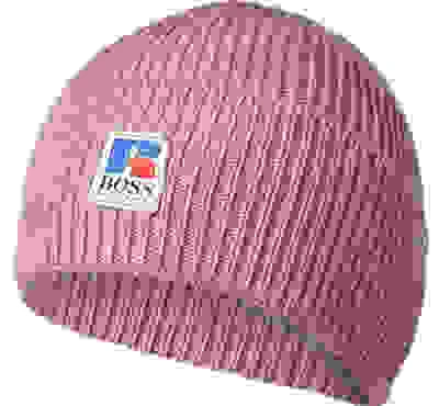 Boss Mütze, Russell Athletic Kollektion, Baumwolle, Altrosa 5 Boss Mütze, Russell Athletic Kollektion, Baumwolle, Altrosa – Bild 3