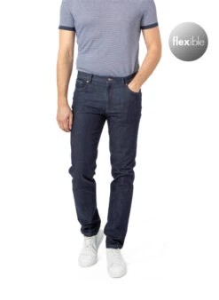 Jeans Parker, Regular Fit, Baumwolle-T400®, Indigo