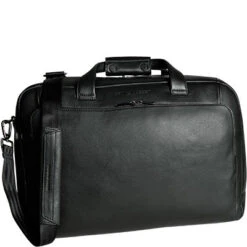 Porsche Design Weekender, Rindleder, Schwarz