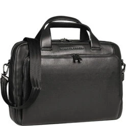 Porsche Design Businesstasche, Leder, Schwarz