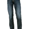 Alberto Jeans Pipe, Regular Fit, Baumwoll-Stretch 11oz, Dunkelblau