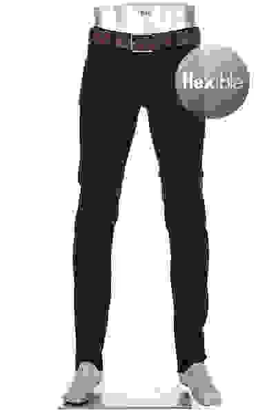 Alberto Jeans Slim, Slim Fit, Baumwolle T400® 10oz, Nachtblau 9 Alberto Jeans Slim, Slim Fit, Baumwolle T400® 10oz, Nachtblau – Bild 7