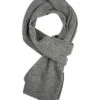Eagle Schal, Lammwolle, Silbergrau -Maenner Mode Haus  371399 norm