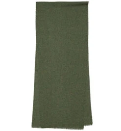 Eagle Schal, Lammwolle, Olivgrün Meliert -Maenner Mode Haus  371423 norm2