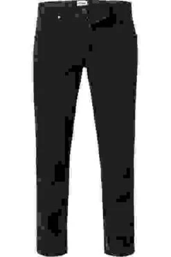 Wrangler Jeans Greensboro, Regular Straight, Baumwoll-Stretch 13oz, Schwarz -Maenner Mode Haus  371948 norm 1