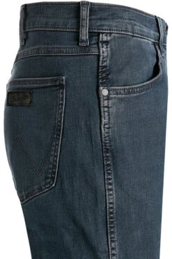 Wrangler Jeans Greensboro, Regular Straight, Baumwoll-Stretch 11,5, Blau 9 Wrangler Jeans Greensboro, Regular Straight, Baumwoll-Stretch 11,5, Blau -Maenner Mode Haus 371951 norm3