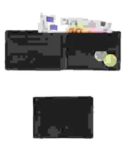 Bogner Geldbörse, Leder, Schwarz -Maenner Mode Haus  372407 norm 1