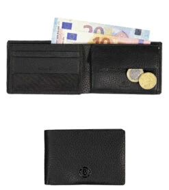 Bogner Geldbörse, Leder, Schwarz