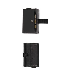 Bogner Börse Mit Cardprotector, Lammleder, Schwarz