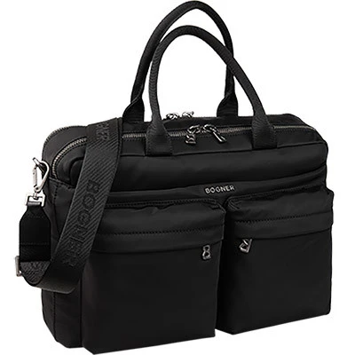 Bogner Aktentasche, Nylon, Schwarz 3 Bogner Aktentasche, Nylon, Schwarz