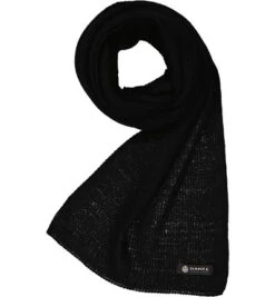 Schal, Wolle-Kaschmir, Schwarz
