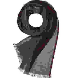 Bugatti Schal, Viskose, Grau-orangebraun -Maenner Mode Haus  373155 norm 1