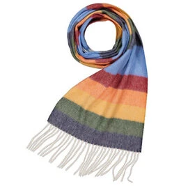 Schal, Wolle-Kaschmir, Multicolor