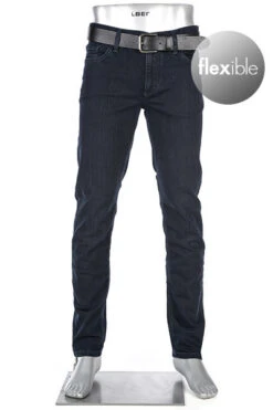 Alberto Jeans, Regular Fit, Baumwolle T400® 10oz, Indigo