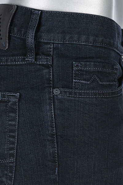 Alberto Jeans, Regular Fit, Baumwolle T400® 10oz, Indigo 4 Alberto Jeans, Regular Fit, Baumwolle T400® 10oz, Indigo – Bild 2