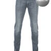 Alberto Jeans Slim, Slim Fit, Baumwolle T400® 12oz, Grau -Maenner Mode Haus  373374 norm