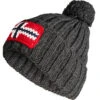 Napapijri Mütze, Wolle, Dunkelgrau Meliert