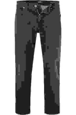 Jeans, Modern Fit, Baumwoll-Stretch, Anthrazit -Maenner Mode Haus  374404 norm 1