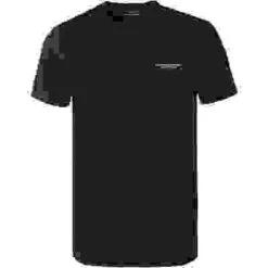 Armani Exchange T-Shirt, Regular Fit, Baumwolle, Nachtblau -Maenner Mode Haus  374632 norm 1