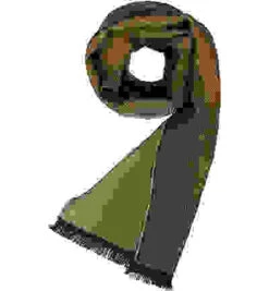 Missoni Schal, Wolle, Grün-beige Gestreift -Maenner Mode Haus  375170 norm 1