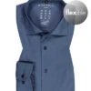 Eterna Hemd, Slim Fit, Mikrofaser, Saphirblau