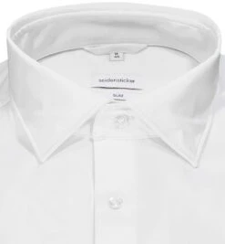 Seidensticker Hemd, Slim Fit, Mikrofaser Clima Control, Weiß 8 Seidensticker Hemd, Slim Fit, Mikrofaser Clima Control, Weiß -Maenner Mode Haus 375356 norm2