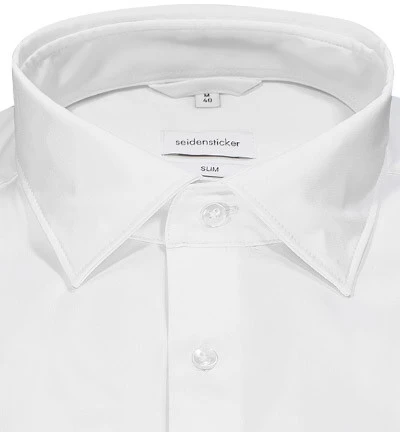 Seidensticker Hemd, Slim Fit, Mikrofaser Clima Control, Weiß 5 Seidensticker Hemd, Slim Fit, Mikrofaser Clima Control, Weiß – Bild 3