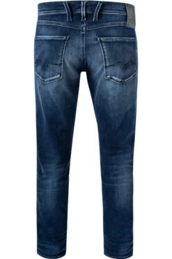 Replay Jeans Anbass, Slim Fit, Baumwoll-Stretch, Mittelblau -Maenner Mode Haus  376300 norm2