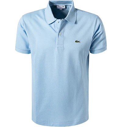 Lacoste Polo-Shirt L1212, Classic Fit, Baumwoll-Piqué, Hellblau 3 Lacoste Polo-Shirt L1212, Classic Fit, Baumwoll-Piqué, Hellblau