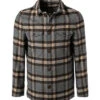 Daniel Hechter Overshirt, Flanell, Grau-beige Kariert -Maenner Mode Haus  376780 norm