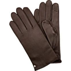 Roeckl Handschuhe, Leder, Braun