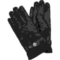 Roeckl Handschuhe, Leder-Wolle, Schwarz Meliert -Maenner Mode Haus  377554 norm 1