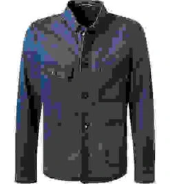 Camel Active Overshirt, Regular Fit, Baumwolle, Indigo Meliert -Maenner Mode Haus  377848 norm 1