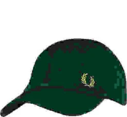 Fred Perry Cap, Baumwolle, Dunkelgrün -Maenner Mode Haus  377911 norm 1