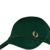 Fred Perry Cap, Baumwolle, Dunkelgrün -Maenner Mode Haus  377911 norm
