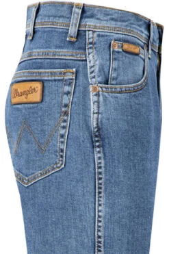 Wrangler Jeans Texas, Regular Fit, Baumwoll-Stretch, Mittelblau 9 Wrangler Jeans Texas, Regular Fit, Baumwoll-Stretch, Mittelblau -Maenner Mode Haus 378156 norm3